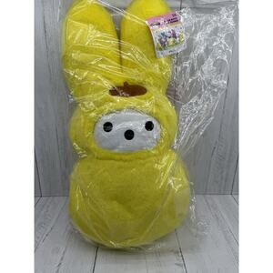 Peeps X Hello Kitty POMPOMPURIN Easter Plush Yellow Bunny 2025 New Sealed Sanrio